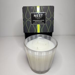 NEST Lemongrass & Ginger 21.1 oz scented candle fragrance, 3 wick
